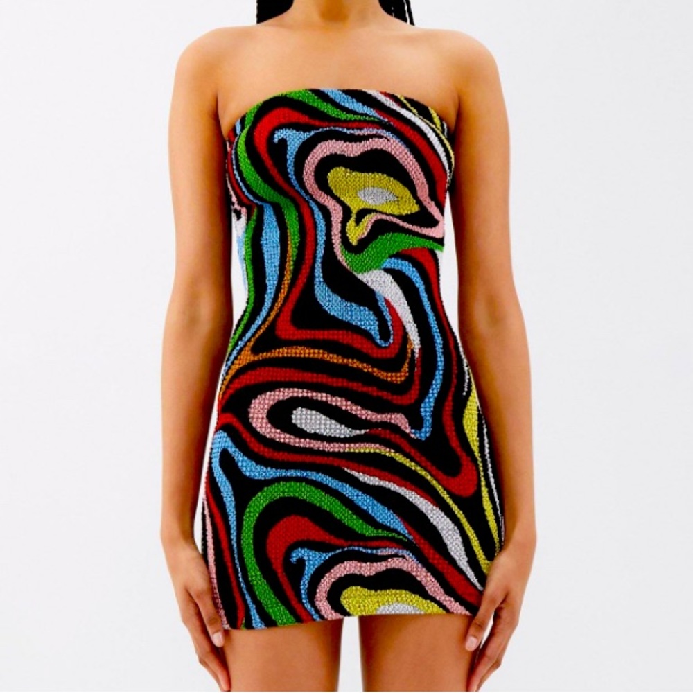 PUCCI MARMO-PRINT SEERSUCKER DRESS 
✨New with Tags✨
✨Never Worn✨ 
#Pucci #NWT